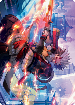 Isshin, Two Heavens as One 2 Art Card [Kamigawa: Neon Dynasty Art Series] | Gamer Loot