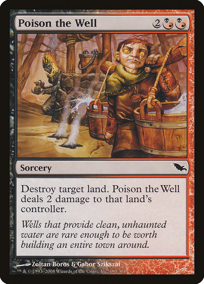 Poison the Well [Shadowmoor] | Gamer Loot