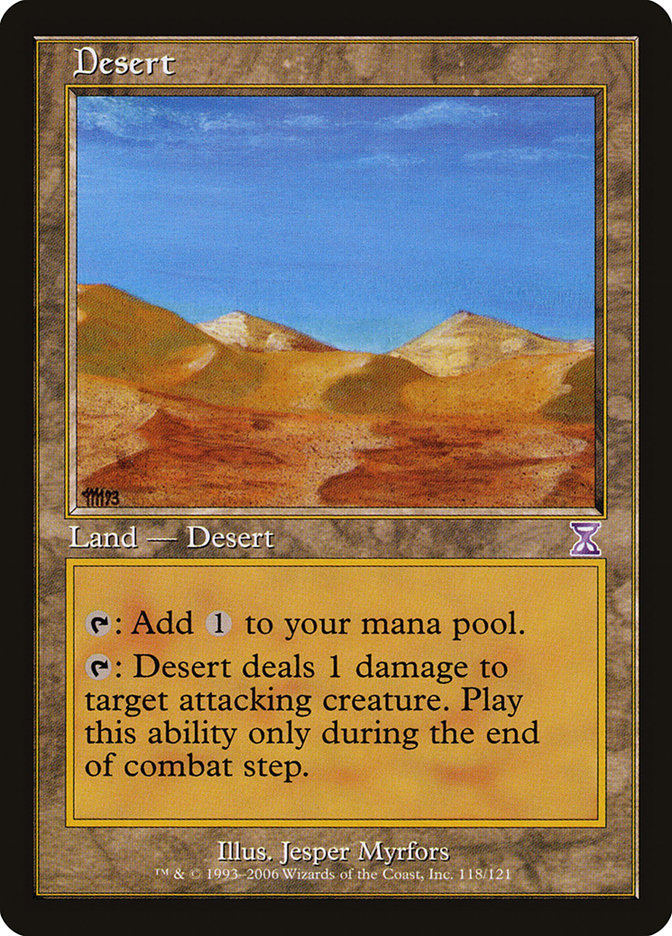 Desert [Time Spiral Timeshifted] | Gamer Loot