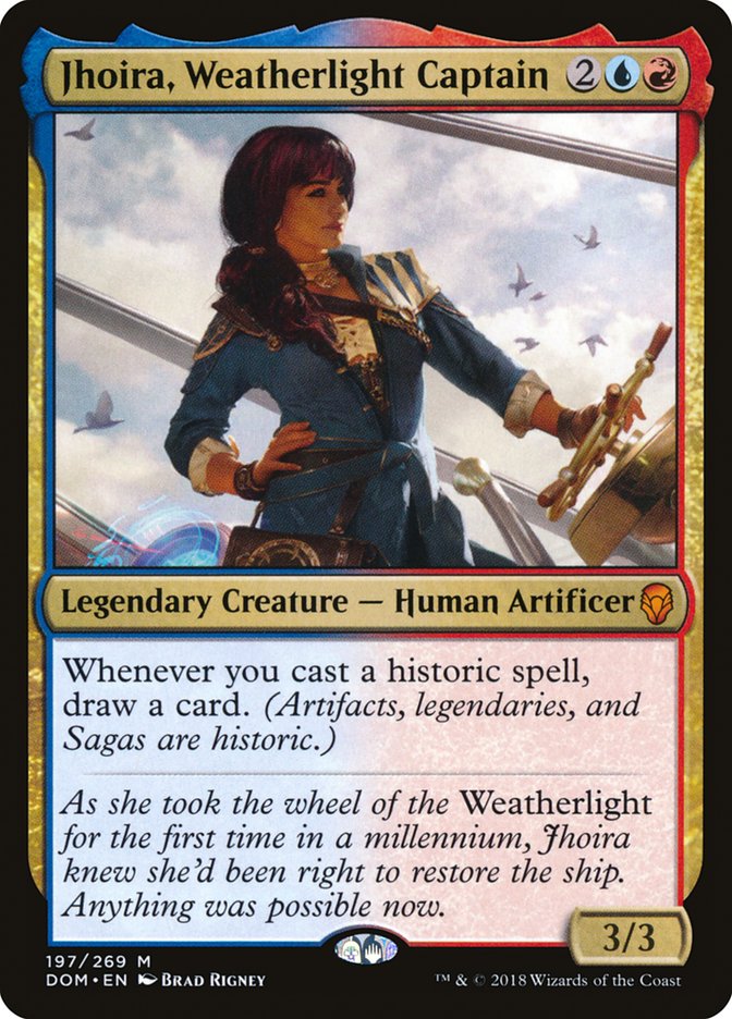 Jhoira, Weatherlight Captain [Dominaria] | Gamer Loot