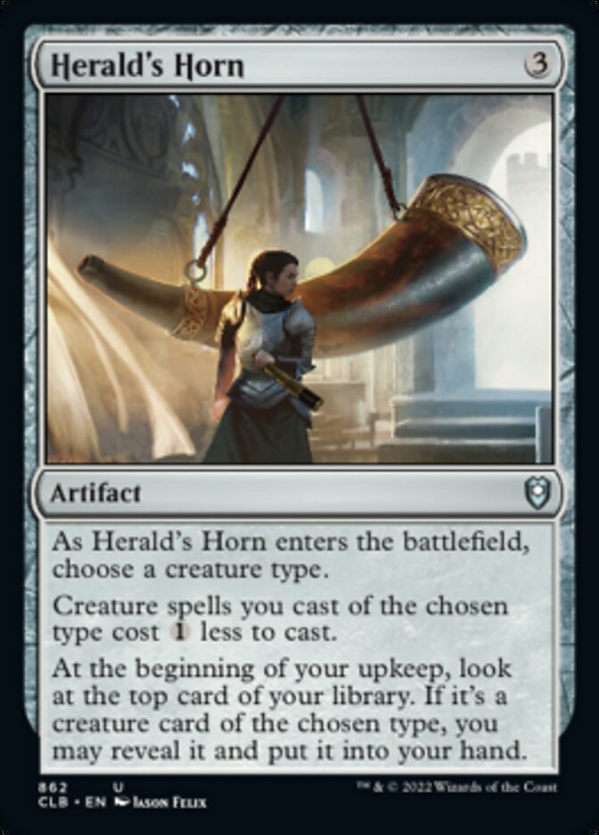 Herald's Horn [Commander Legends: Battle for Baldur's Gate] | Gamer Loot