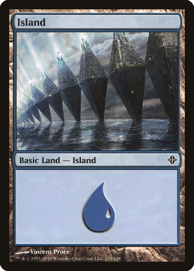 Island (233) [Rise of the Eldrazi] | Gamer Loot