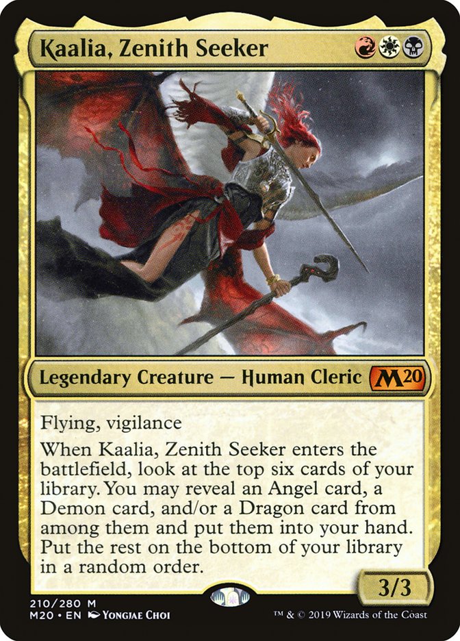 Kaalia, Zenith Seeker [Core Set 2020] | Gamer Loot