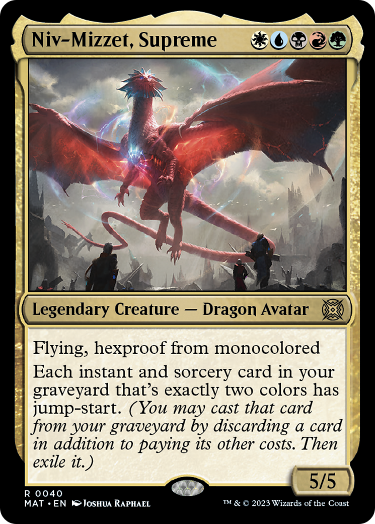 Niv-Mizzet, Supreme [March of the Machine: The Aftermath] | Gamer Loot