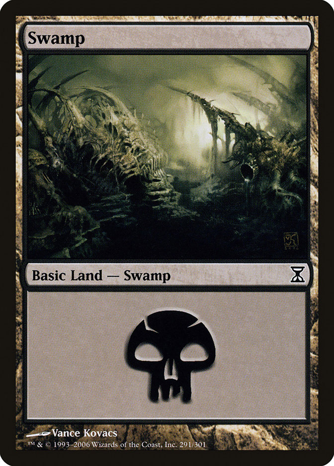 Swamp (291) [Time Spiral] | Gamer Loot