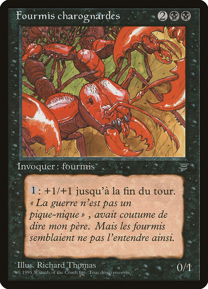 Carrion Ants (French) - "Fourmis charognardes" [Renaissance] | Gamer Loot