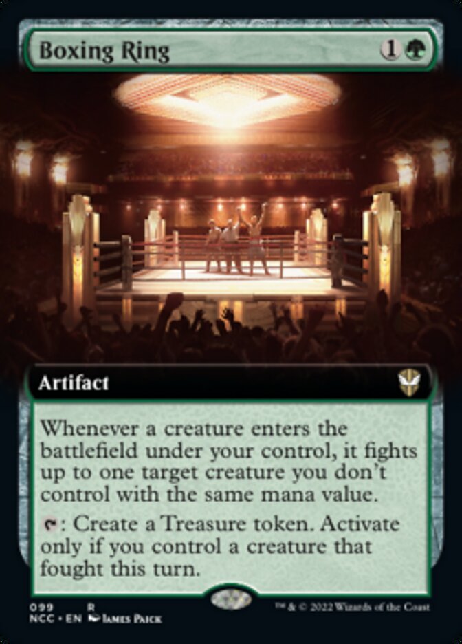 Boxing Ring (Extended Art) [Streets of New Capenna Commander] | Gamer Loot