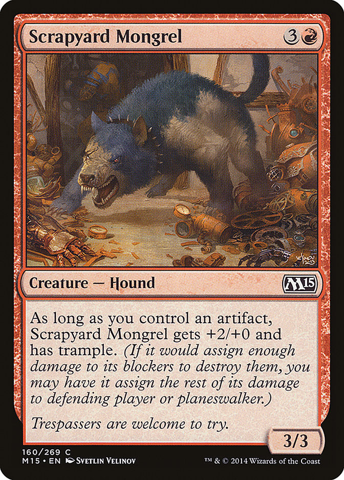 Scrapyard Mongrel [Magic 2015] | Gamer Loot