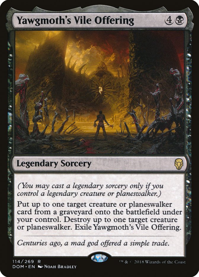 Yawgmoth's Vile Offering [Dominaria] | Gamer Loot