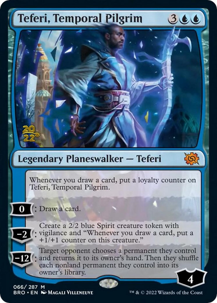 Teferi, Temporal Pilgrim [The Brothers' War: Prerelease Promos] | Gamer Loot