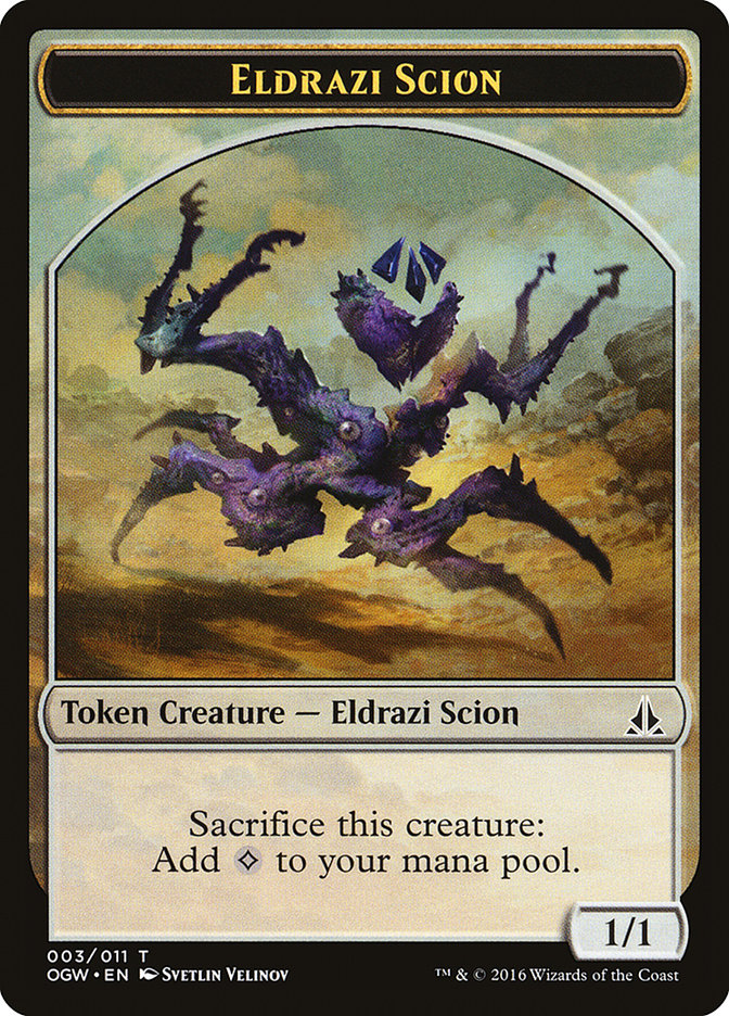 Eldrazi Scion (003/011) [Oath of the Gatewatch Tokens] | Gamer Loot