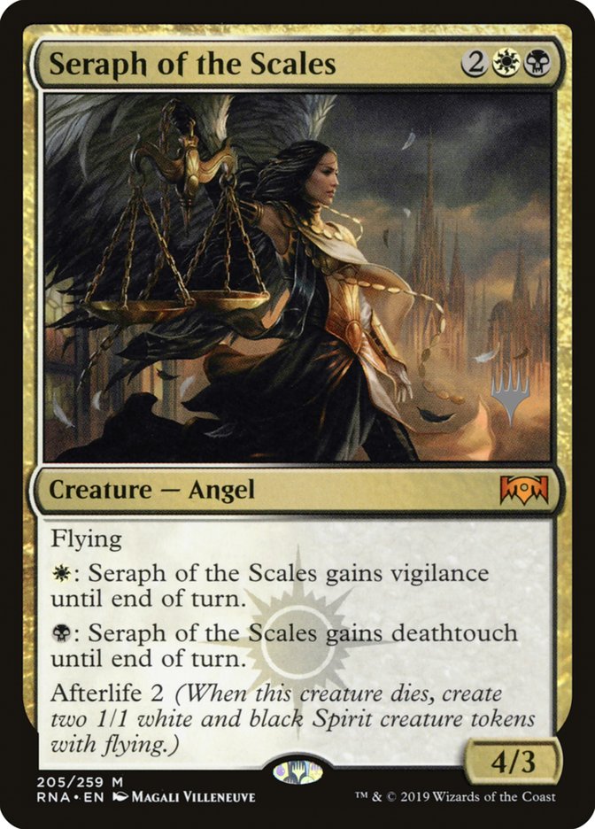 Seraph of the Scales (Promo Pack) [Ravnica Allegiance Promos] | Gamer Loot