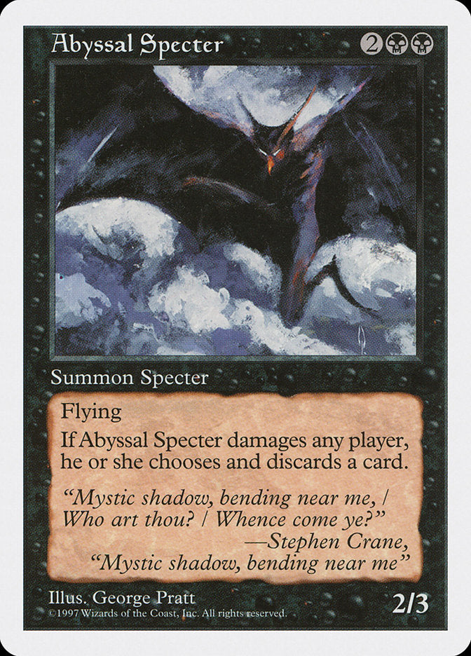 Abyssal Specter [Fifth Edition] | Gamer Loot