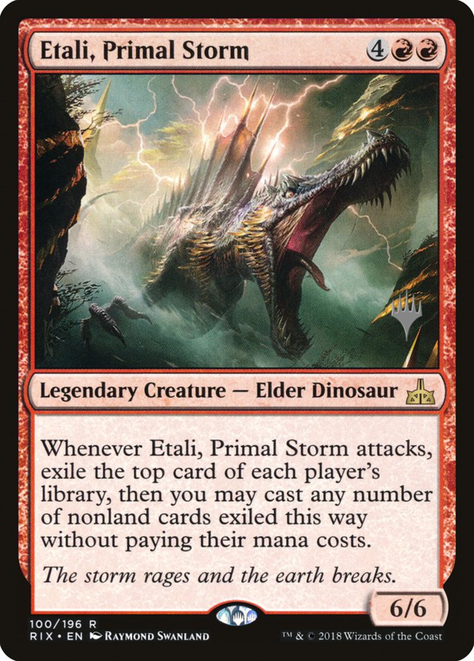 Etali, Primal Storm (Promo Pack) [Rivals of Ixalan Promos] | Gamer Loot