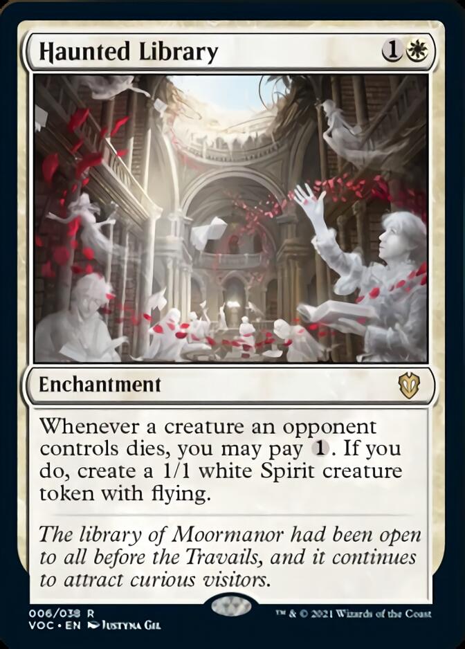 Haunted Library [Innistrad: Crimson Vow Commander] | Gamer Loot