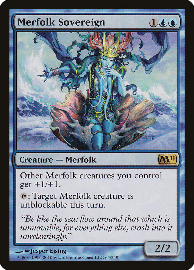 Merfolk Sovereign [Magic 2011] | Gamer Loot