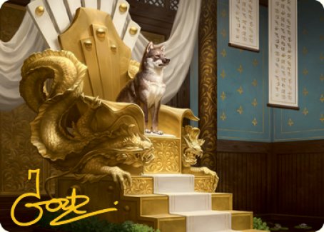 Yoshimaru, Ever Faithful Art Card (Gold-Stamped Signature) [Kamigawa: Neon Dynasty Art Series] | Gamer Loot