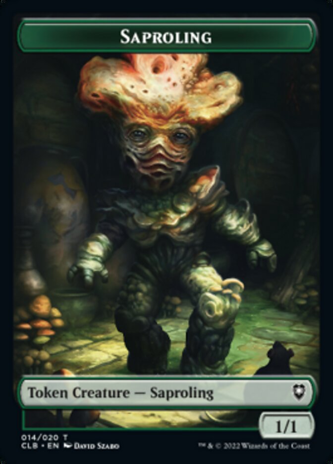 Saproling Token [Commander Legends: Battle for Baldur's Gate Tokens] | Gamer Loot