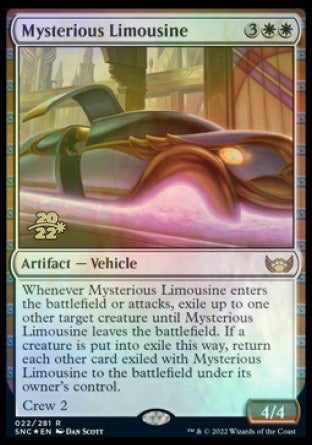 Mysterious Limousine [Streets of New Capenna Prerelease Promos] | Gamer Loot