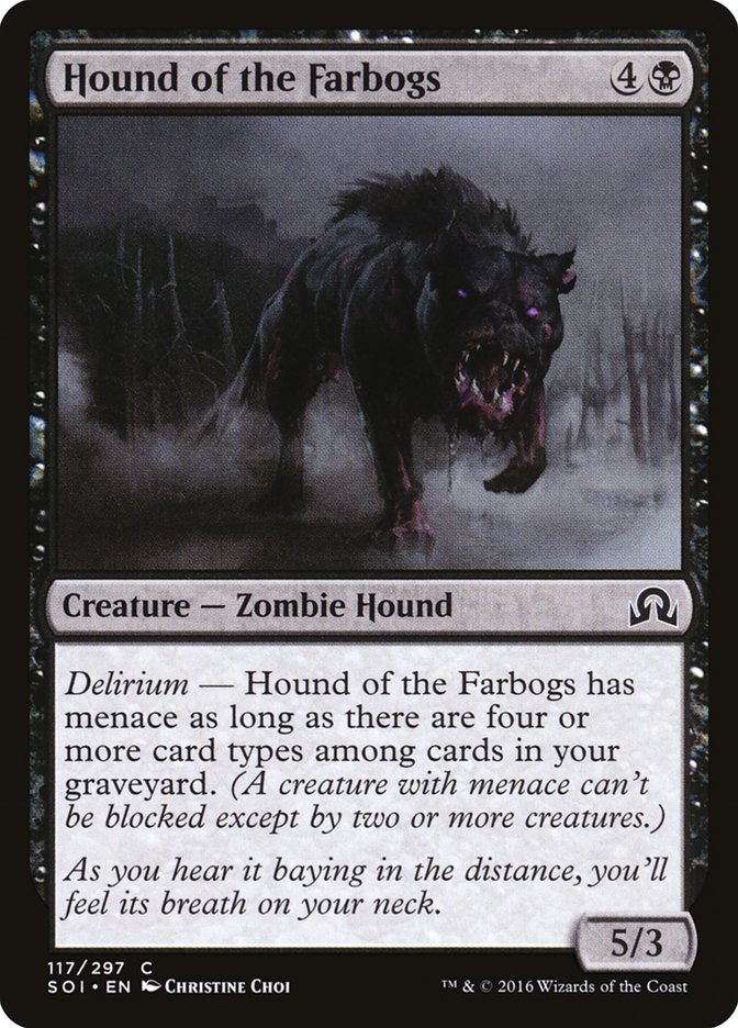 Hound of the Farbogs [Shadows over Innistrad] | Gamer Loot