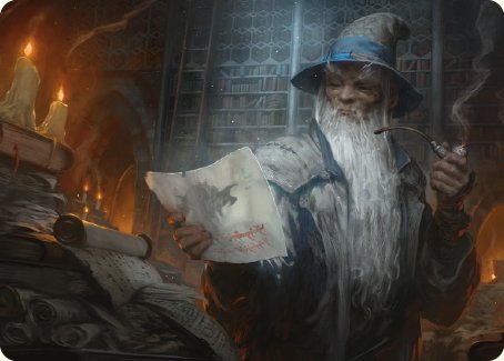 Learn from the Past Art Card [The Lord of the Rings: Tales of Middle-earth Art Series] | Gamer Loot