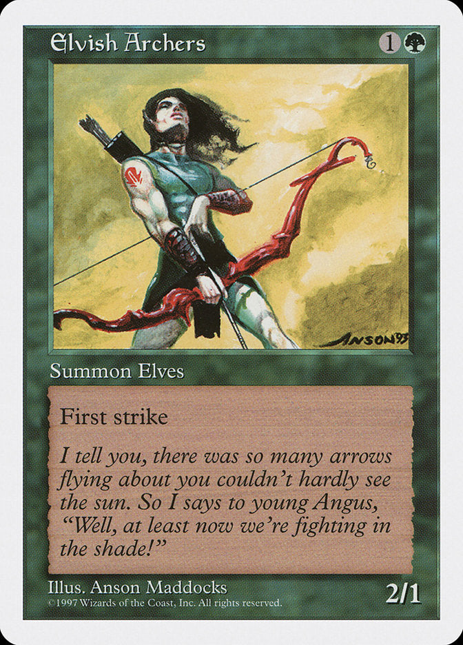 Elvish Archers [Fifth Edition] | Gamer Loot