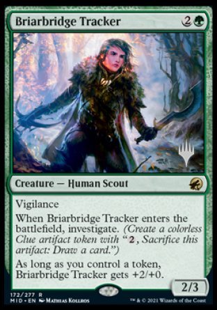 Briarbridge Tracker (Promo Pack) [Innistrad: Midnight Hunt Promos] | Gamer Loot