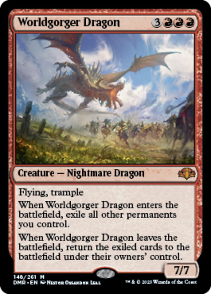 Worldgorger Dragon [Dominaria Remastered] | Gamer Loot