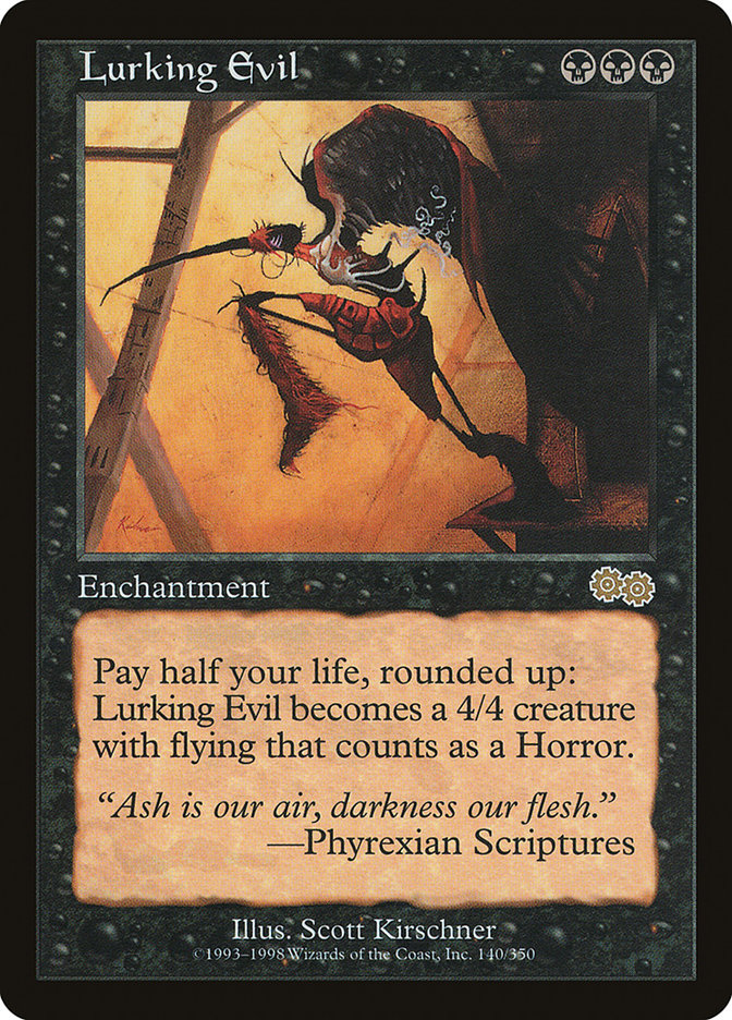 Lurking Evil [Urza's Saga] | Gamer Loot
