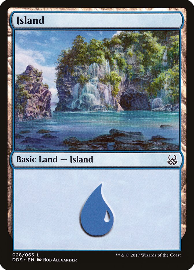 Island (28) [Duel Decks: Mind vs. Might] | Gamer Loot