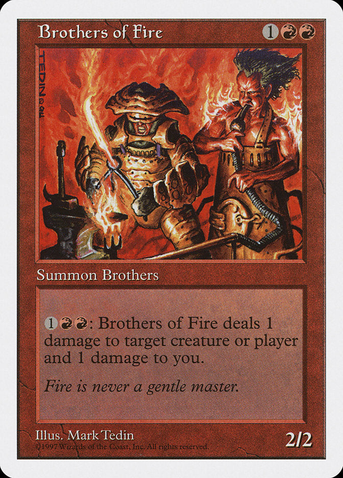 Brothers of Fire [Fifth Edition] | Gamer Loot