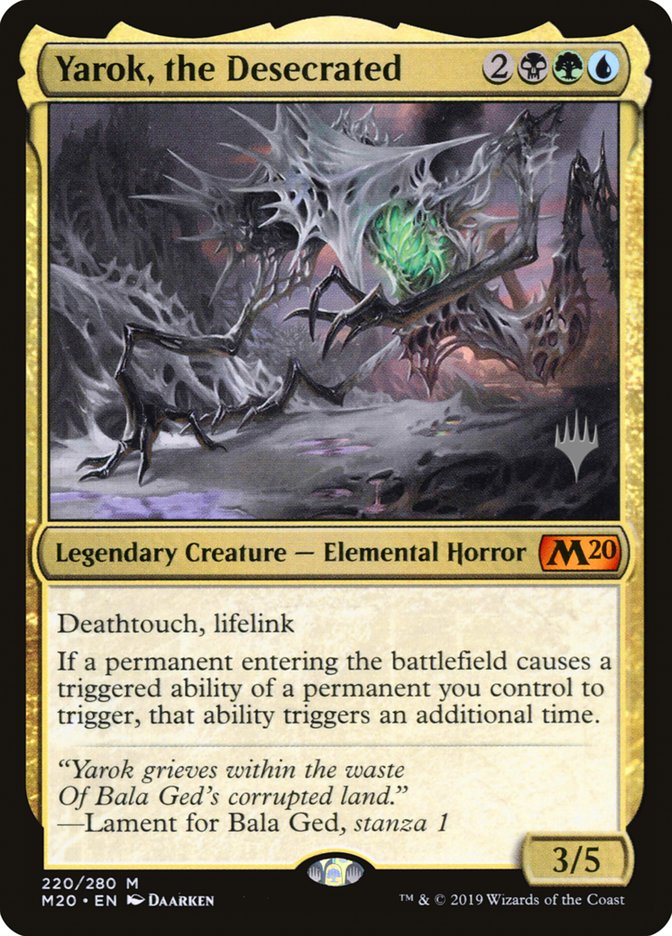 Yarok, the Desecrated(Promo Pack) [Core Set 2020 Promos] | Gamer Loot