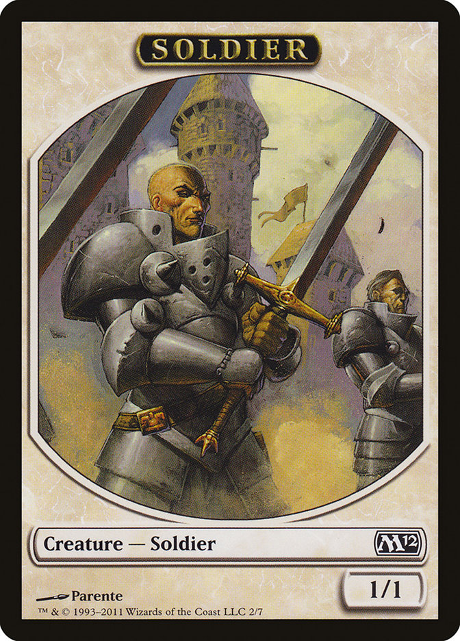 Soldier [Magic 2012 Tokens] | Gamer Loot