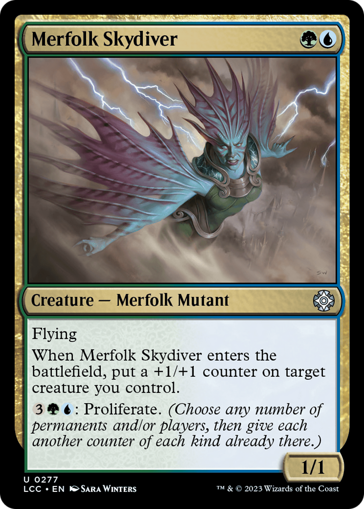 Merfolk Skydiver [The Lost Caverns of Ixalan Commander] | Gamer Loot