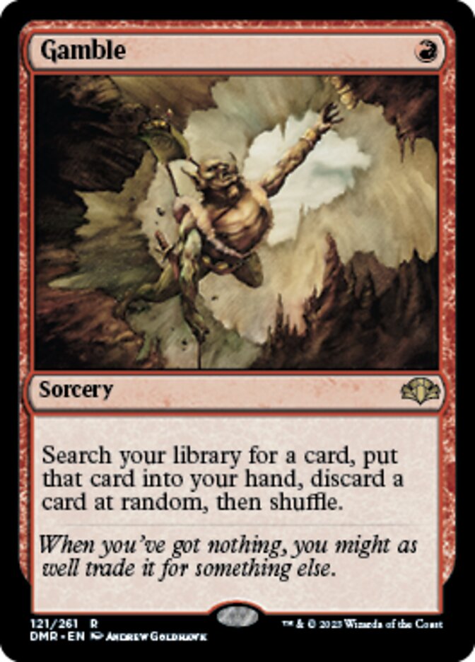 Gamble [Dominaria Remastered] | Gamer Loot
