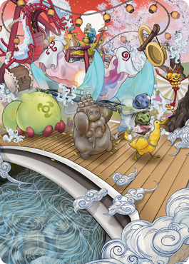 March of Otherworldly Light Art Card [Kamigawa: Neon Dynasty Art Series] | Gamer Loot