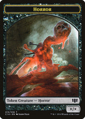 Horror // Zombie (016/036) Double-sided Token [Commander 2014 Tokens] | Gamer Loot