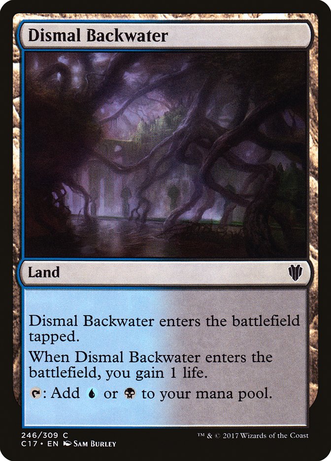 Dismal Backwater [Commander 2017] | Gamer Loot
