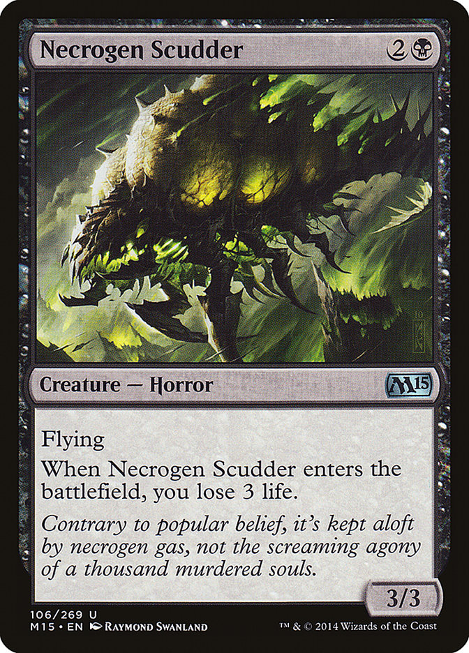 Necrogen Scudder [Magic 2015] | Gamer Loot