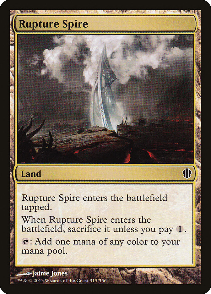 Rupture Spire [Commander 2013] | Gamer Loot