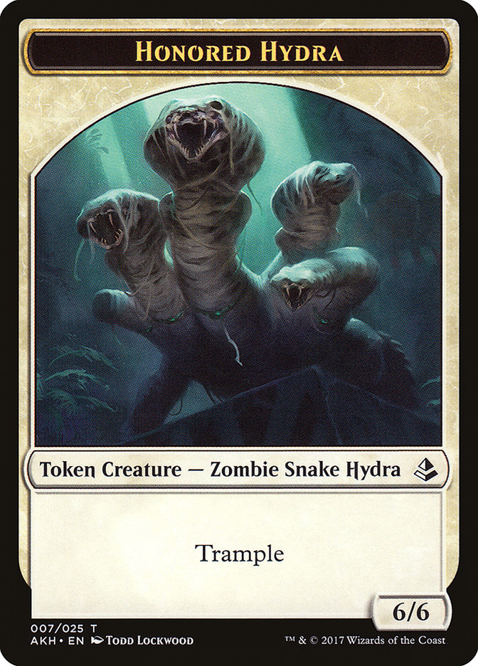 Honored Hydra [Amonkhet Tokens] | Gamer Loot