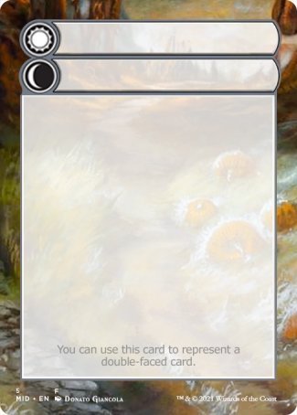 Helper Card (5/9) [Innistrad: Midnight Hunt Tokens] | Gamer Loot
