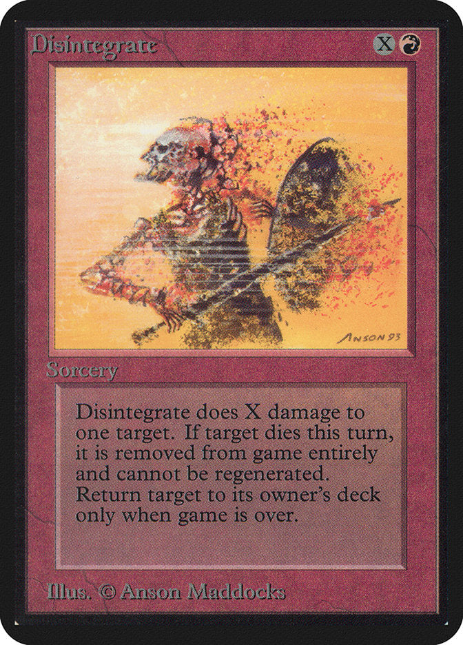 Disintegrate [Limited Edition Alpha] | Gamer Loot