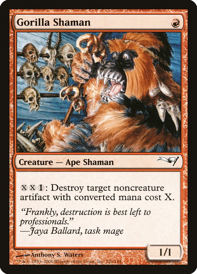 Gorilla Shaman [Coldsnap Theme Decks] | Gamer Loot