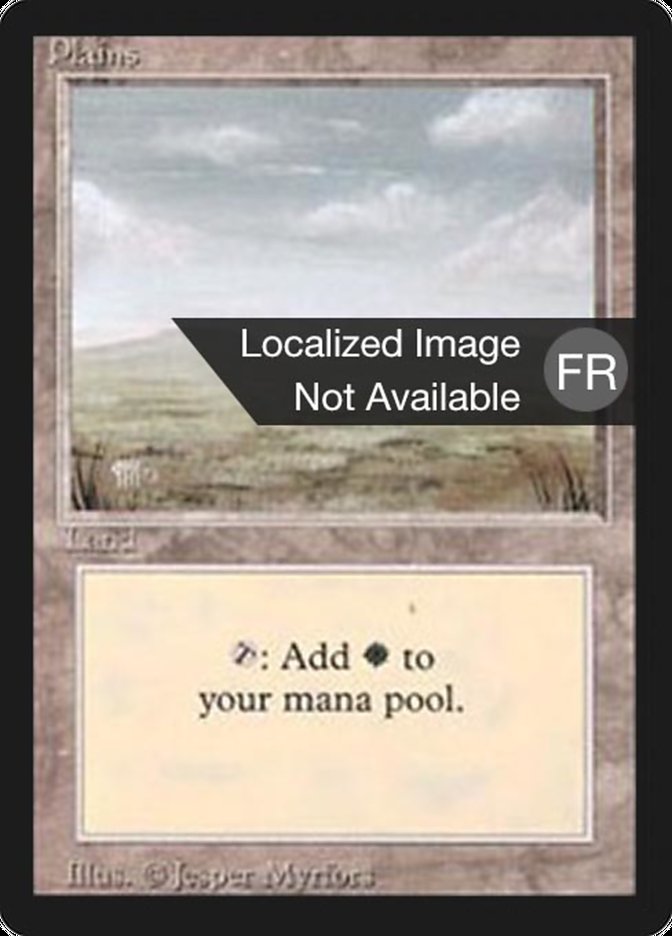 Plains (C) [Foreign Black Border] | Gamer Loot