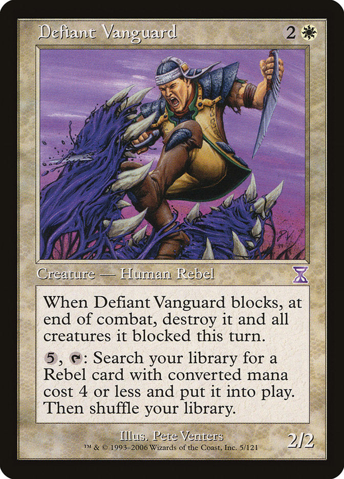 Defiant Vanguard [Time Spiral Timeshifted] | Gamer Loot