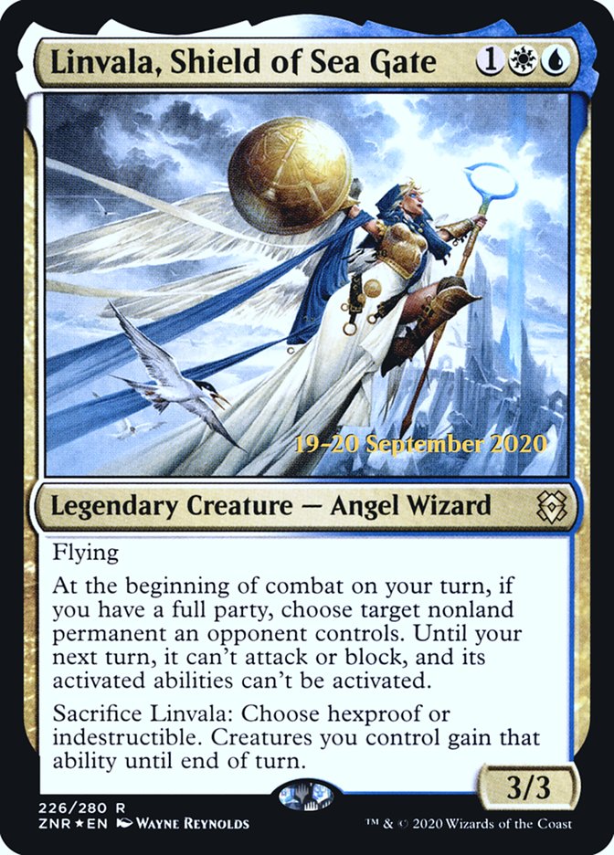 Linvala, Shield of Sea Gate [Zendikar Rising Prerelease Promos] | Gamer Loot