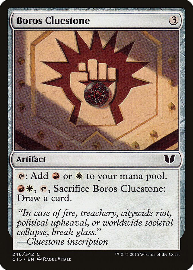 Boros Cluestone [Commander 2015] | Gamer Loot