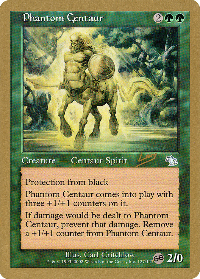 Phantom Centaur (Raphael Levy) (SB) [World Championship Decks 2002] | Gamer Loot