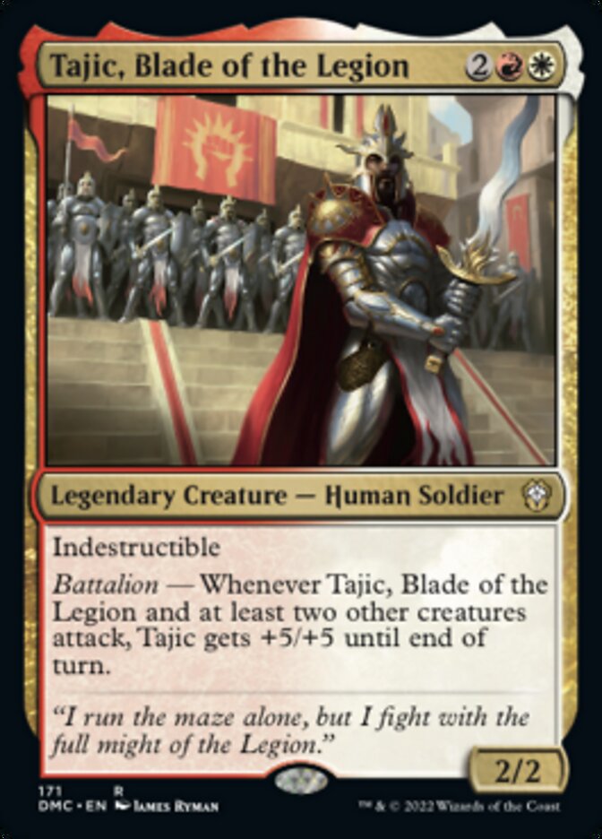 Tajic, Blade of the Legion [Dominaria United Commander] | Gamer Loot